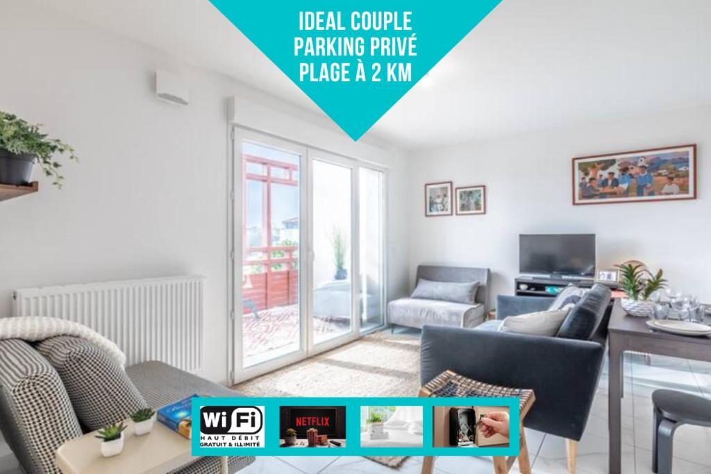 Confort-Appartement Le Maia Англет Екстер'єр фото
